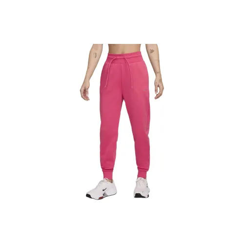 Nike Therma-FIT One Knitted Sweatpants Women's Jade Orchid Pink/Black