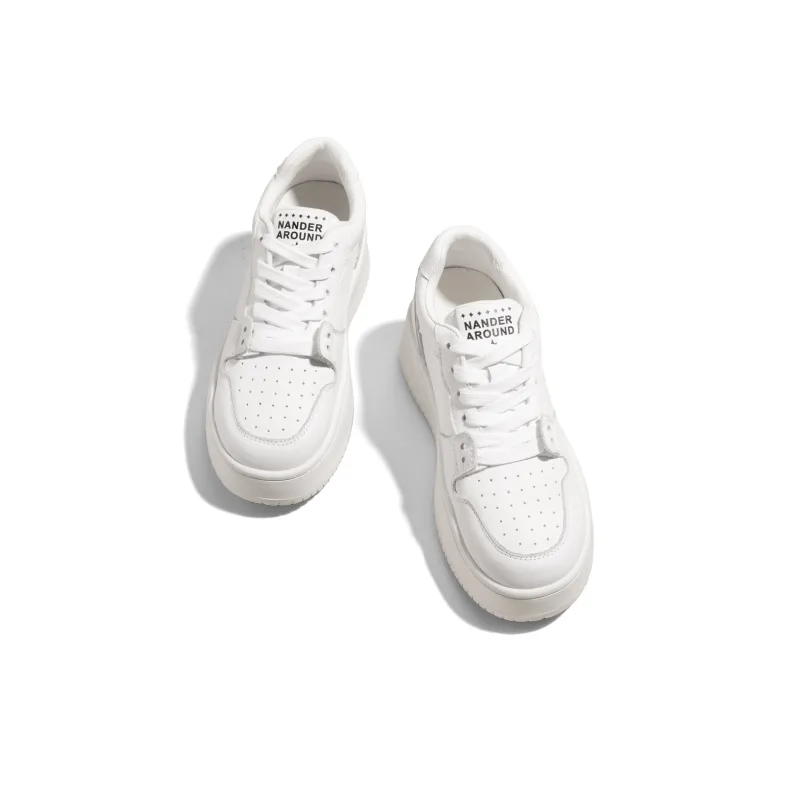 KODI Anti Slip And Wear Resistant Height Increasing Low Top Skateboard Shoes Women's-6