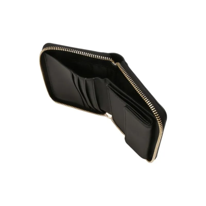 GUESS Synthetic Leather Wallet Small Size Women's Black-5