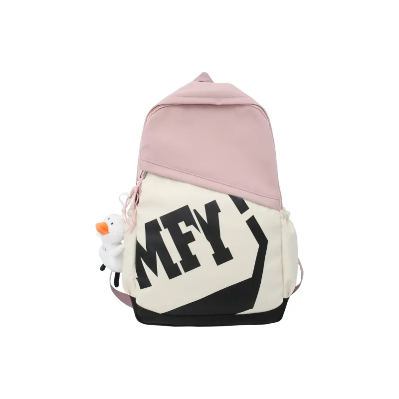 Ssweisiker Nylon Backpack Unisex Multicolor-14