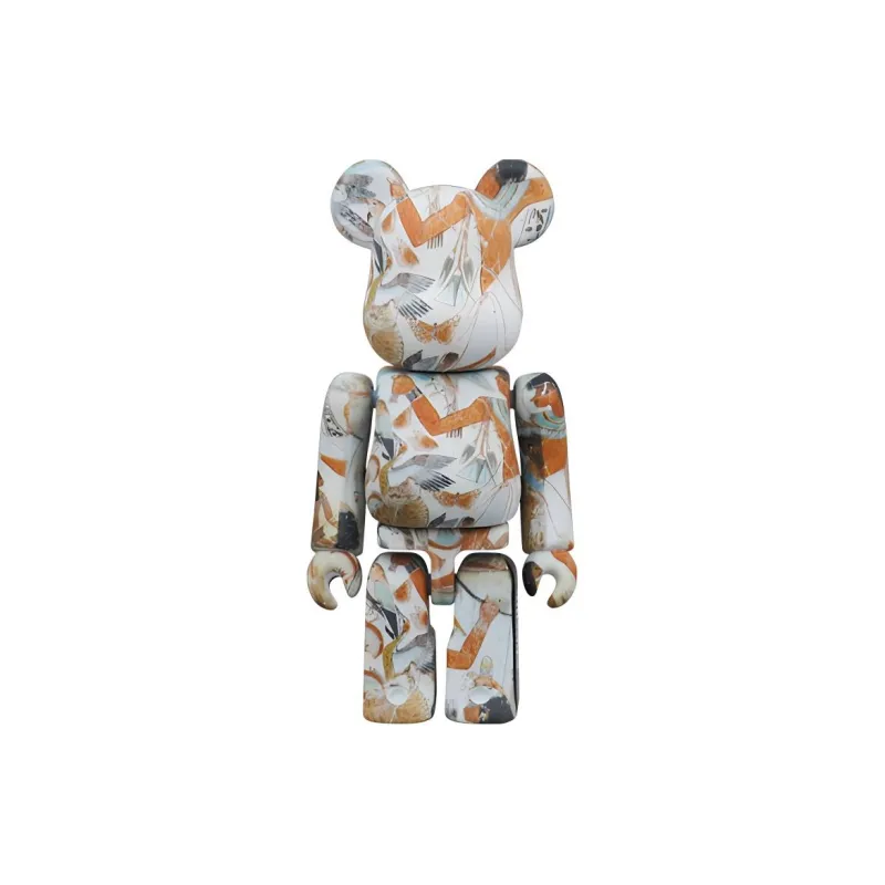 BE@RBRICK The British Museum 'Tomb-Painting Of Nebamun' 100% & 400%-2