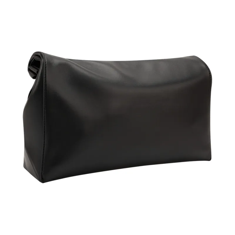CALVIN KLEIN Sheepskin Clutch Medium Size Women's Space Black-2