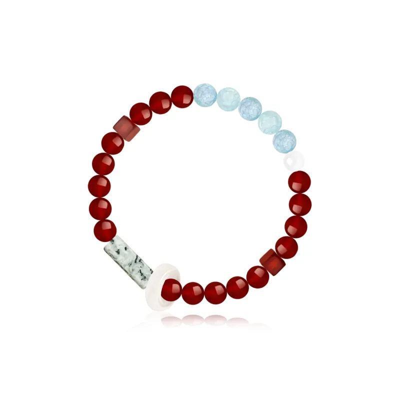 Cuz Strange Intention Agate Bracelets Unisex-1