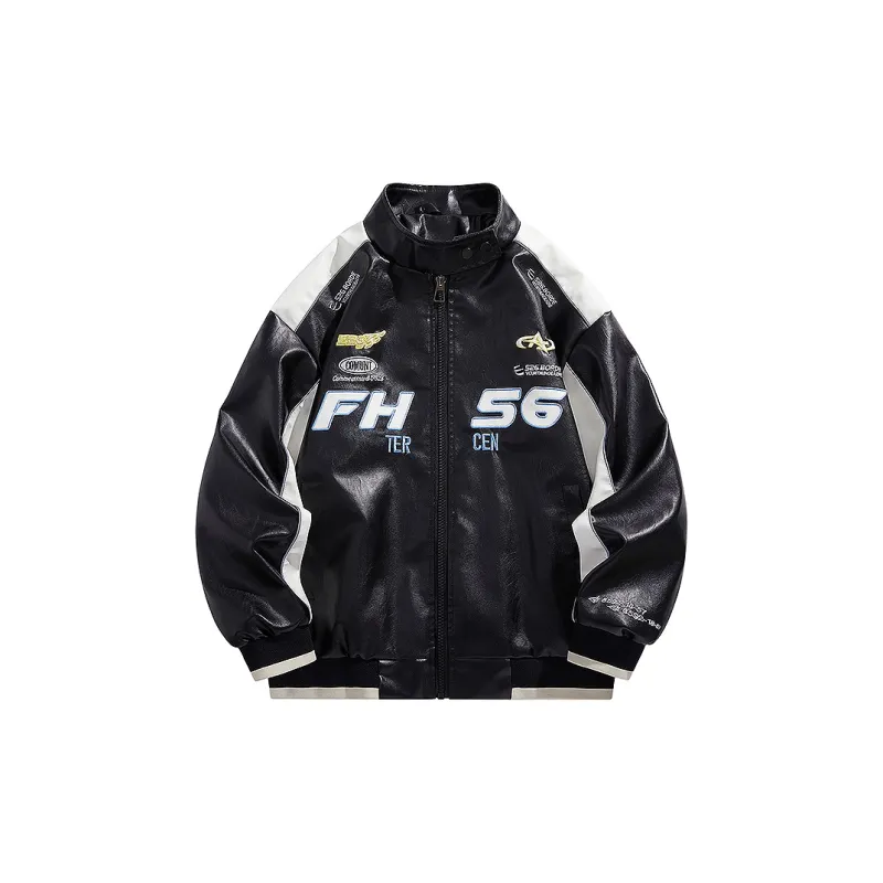 Riding Grams Biker Jacket PU Unisex Commute-0