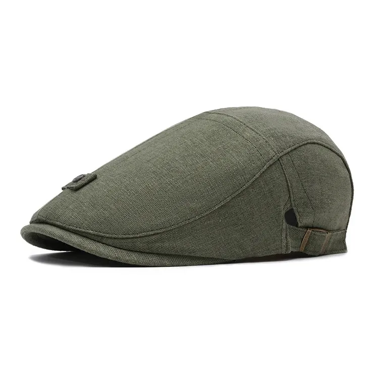 Yamaichi Maru Linen Blend Berets Men's-2