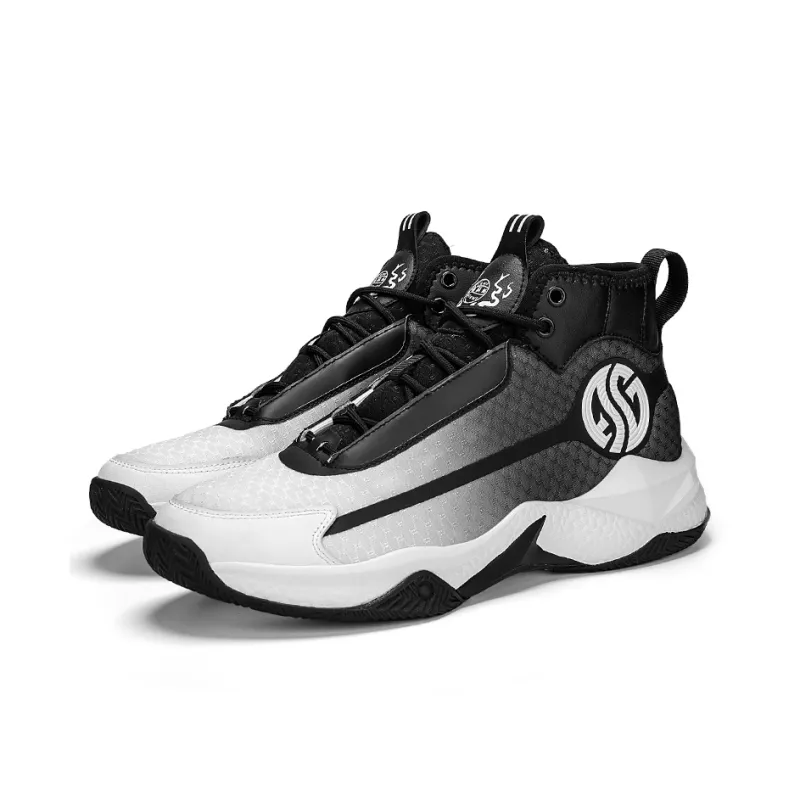 AD Anti Slip Wear Resistant Breathable Height Increasing Rebound High Top Basketball Shoes Men's-2