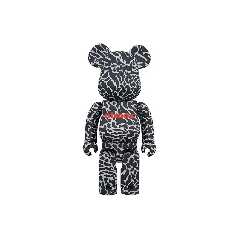 BE@RBRICK Atmos Reverse Elephant Black-2