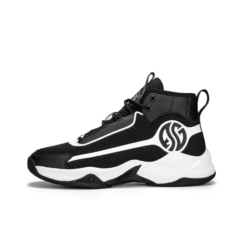 AD Anti Slip Wear Resistant Breathable Height Increasing Rebound High Top Basketball Shoes Men's-6