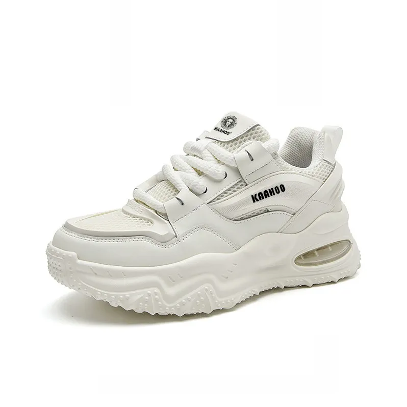KAAHOO Wear-Resistant Breathable Height Increasing Low-Top Casual Shoes Unisex-1
