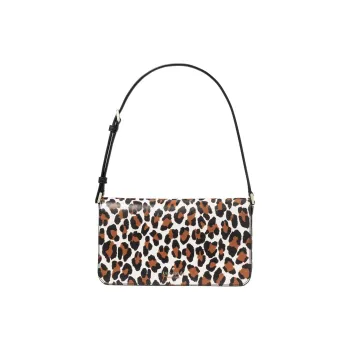 Kate Spade Staci PVC Shoulder Bag Handbag Shoulder Bag Women's Cream