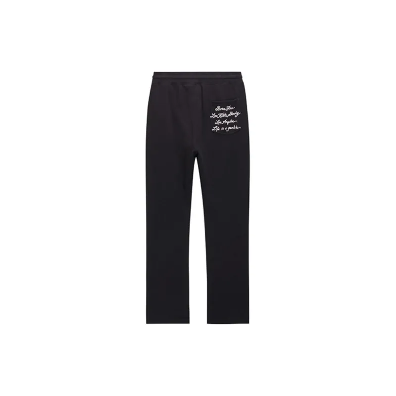 Ed Hardy FW24 Casual Pants Men's Black-1