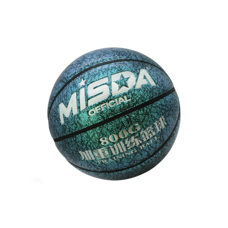 MISDA PU Basketball Aurora Blue Size 7 Training Unisex-1