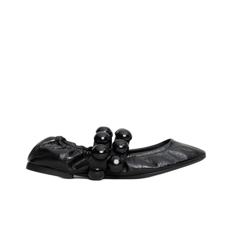 Alaia Casual Single Shoes Women's Black-1