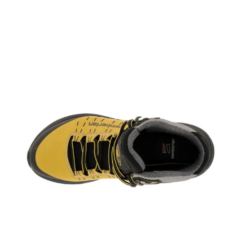Zamberlan Slip-Resistant Waterproof And Breathable Mid-Top Trekking Shoes Women's Yellow-3