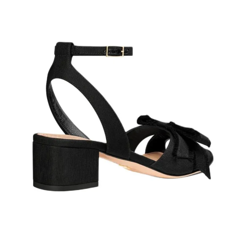 DIOR Adiorable Strap Sandals 4cm Women's Black-2