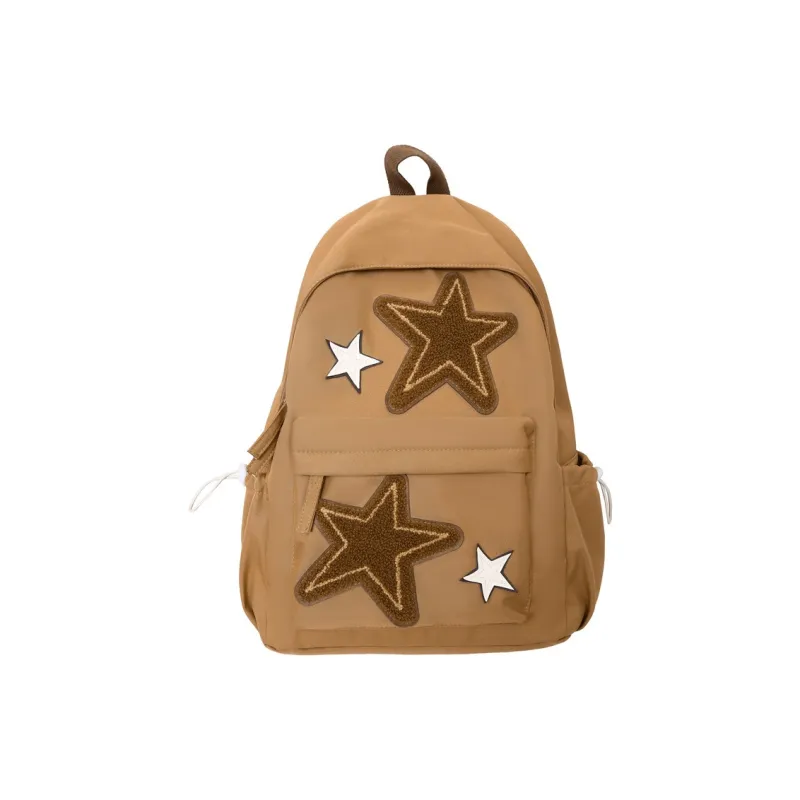 Meow In The Grass Nylon Backpack Unisex Multicolor-11