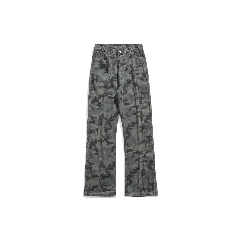Magmode Jeans Unisex Camouflage Black-1