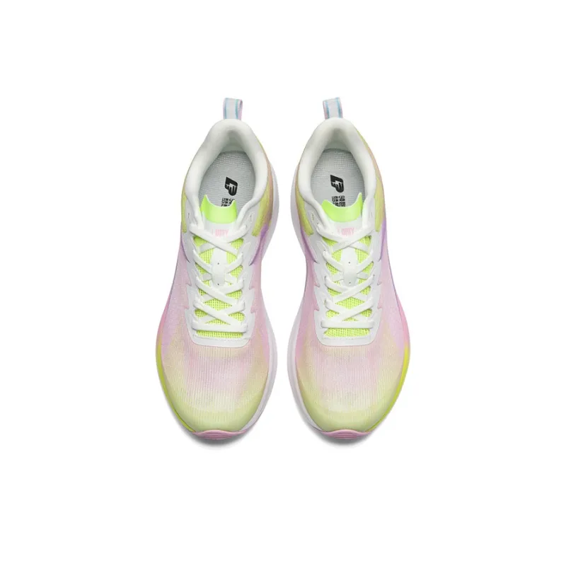 LPMX Lightweight And Breathable Professional Racing Support Low-Top Carbon Plate Running Shoes Men's Pink Green-3