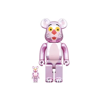 BE@RBRICK X Pink Panther Chrome Ver.