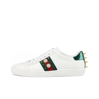 GUCCI Women's Ace Studded 'White' Women's