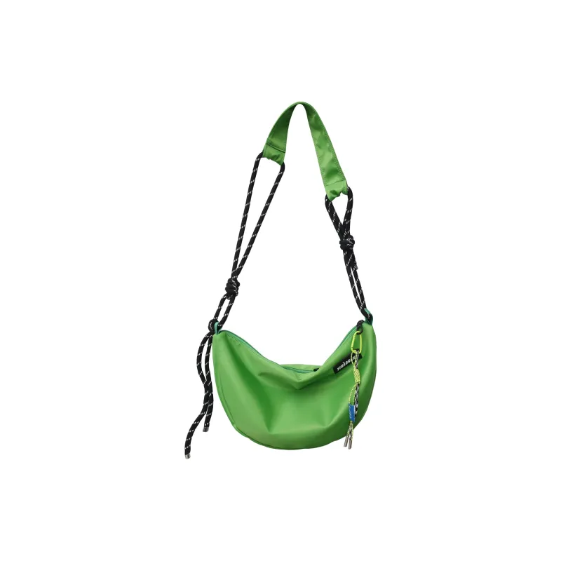 OURFUN Nylon Sling Bag Regular Unisex White/Black/Green/Checkerboard-3