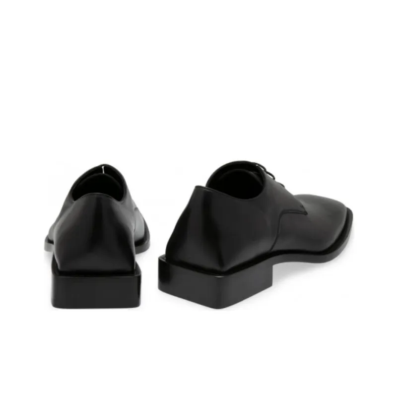 Balenciaga Dress Shoes Men's Black-4