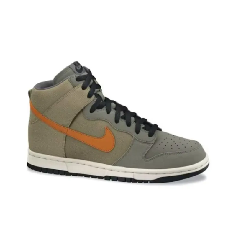 Nike Dunk High Premium Classic Olive Mandarin-1