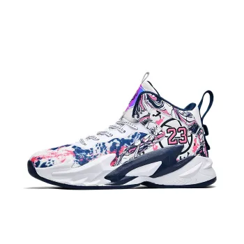 Black tailed Deer High Top Basketball Shoes Unisex
