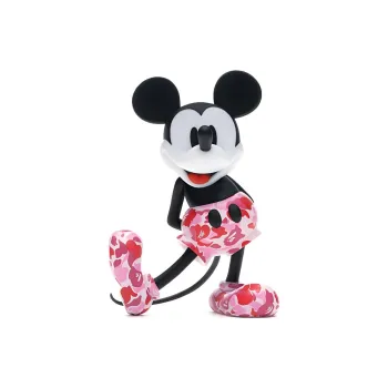 Medicom Toy x BAPE Mickey Pink Camouflage Trendy Figures