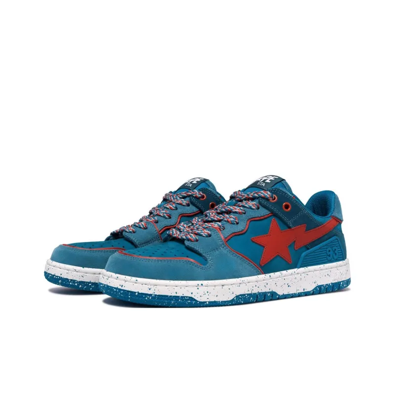 A BATHING APE SK8 Slip Resistant Low Top Skateboard Shoes Women's-2