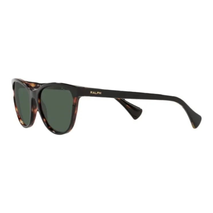 Polo Ralph Lauren Acetate Irregular Shape Sunglasses Women's Black-1