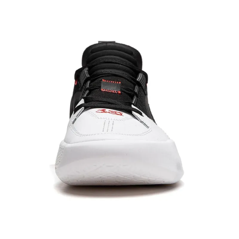 LINING Full City 12 ENCORE Basketball Shoes Men Low Top Black White-4
