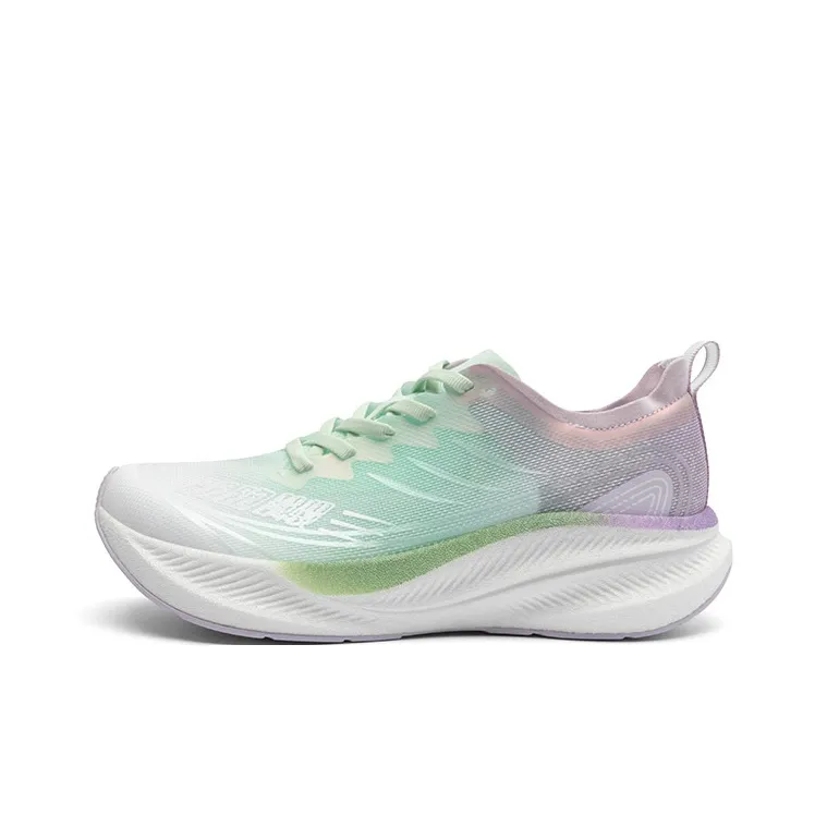 LPMX Cushioned Wear Resistant Lightweight Low Top Running Shoes Women's Cherry Blossom Green-0