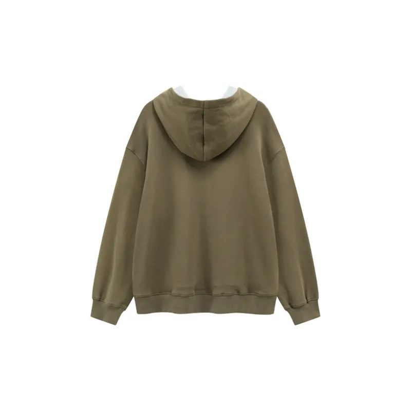 CHUU Sweatshirt Women's Mustard Green-1