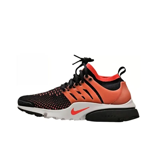 Nike Air Presto Running Shoes Men High-Top Red