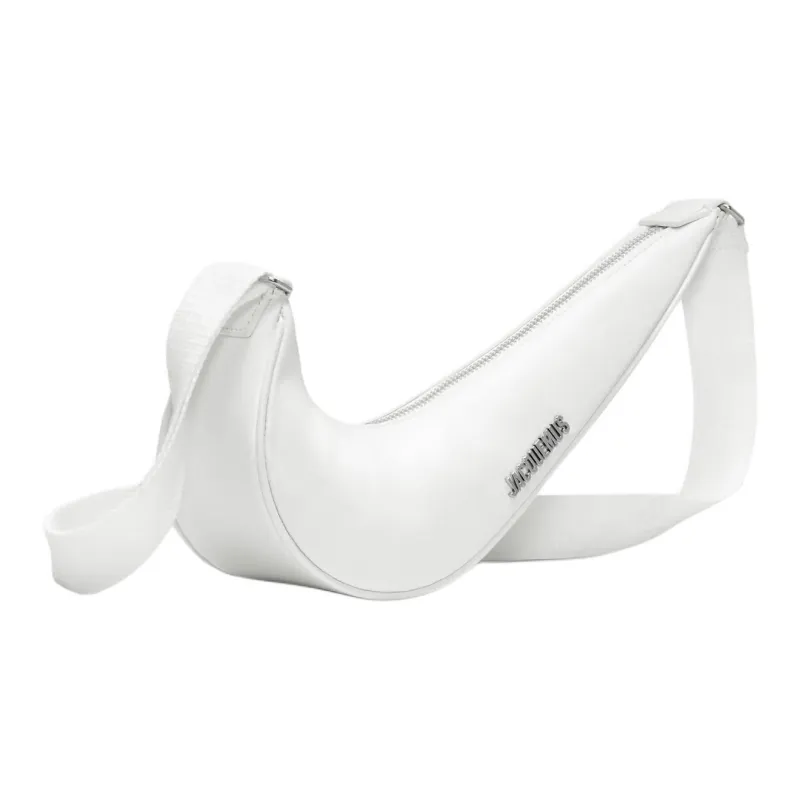 Nike X Jacquemus Le Swoosh Crossbody Bag White/White/Shiny Silver-2