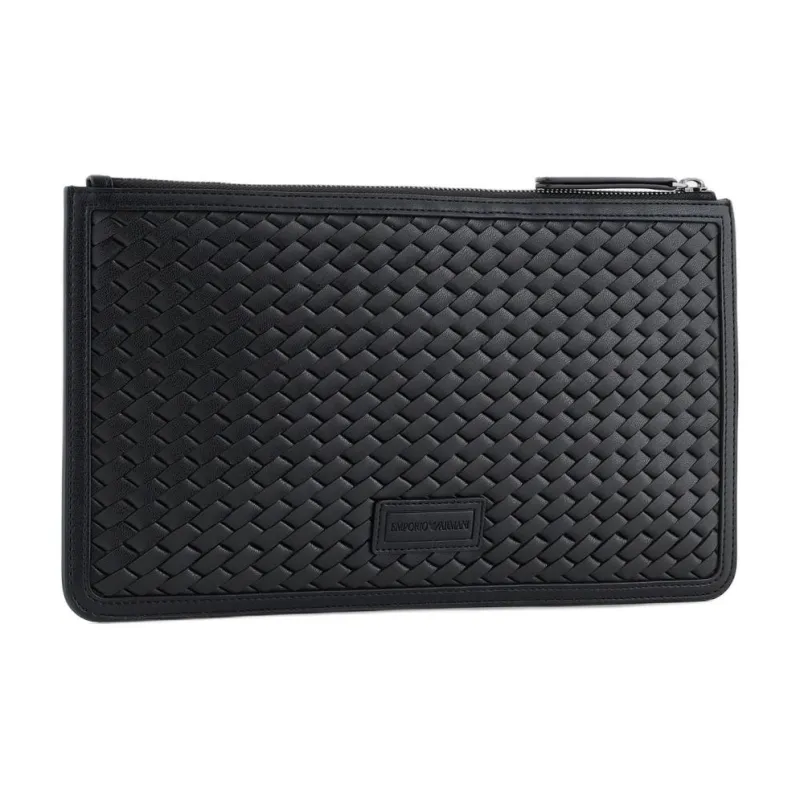 EMPORIO ARMANI Polyester Clutch Men's Black-1