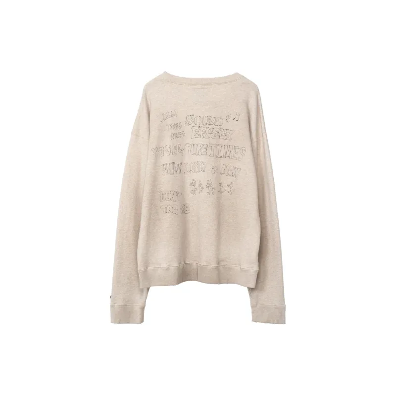 Maison Mihara Yasuhiro Graphic Printed Crewneck Sweatshirt-1