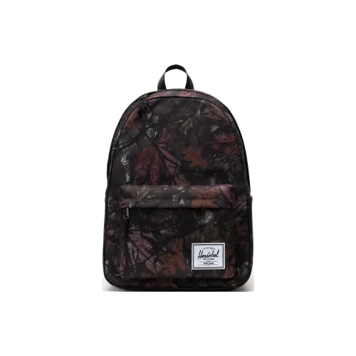 Herschel Recycled Fabric Backpack Extra Large Unisex Fallen Leaves Camouflage