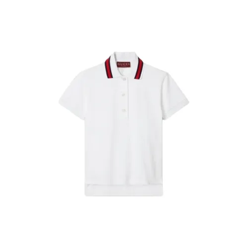 GUCCI Polo Shirts Women's White