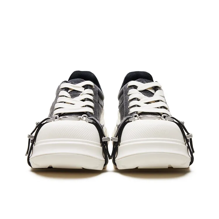ABCICEY Mousse Collection Height Increasing Wear Resistant Low Top Platform Fashion Casual Canvas Shoes Unisex Truffle-1