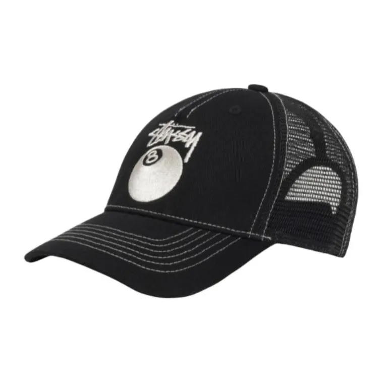 Stussy Low Pro Trucker 8 Ball Snapback-3