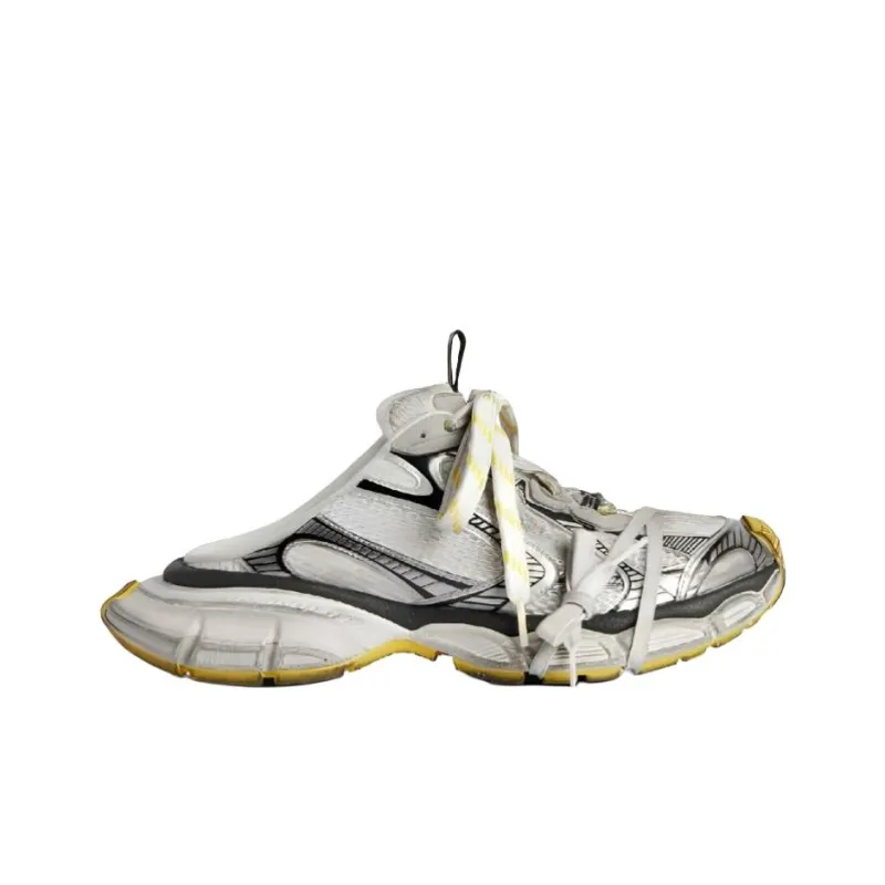 Balenciaga 3XL Wrap toe Slippers Women's Gray-1