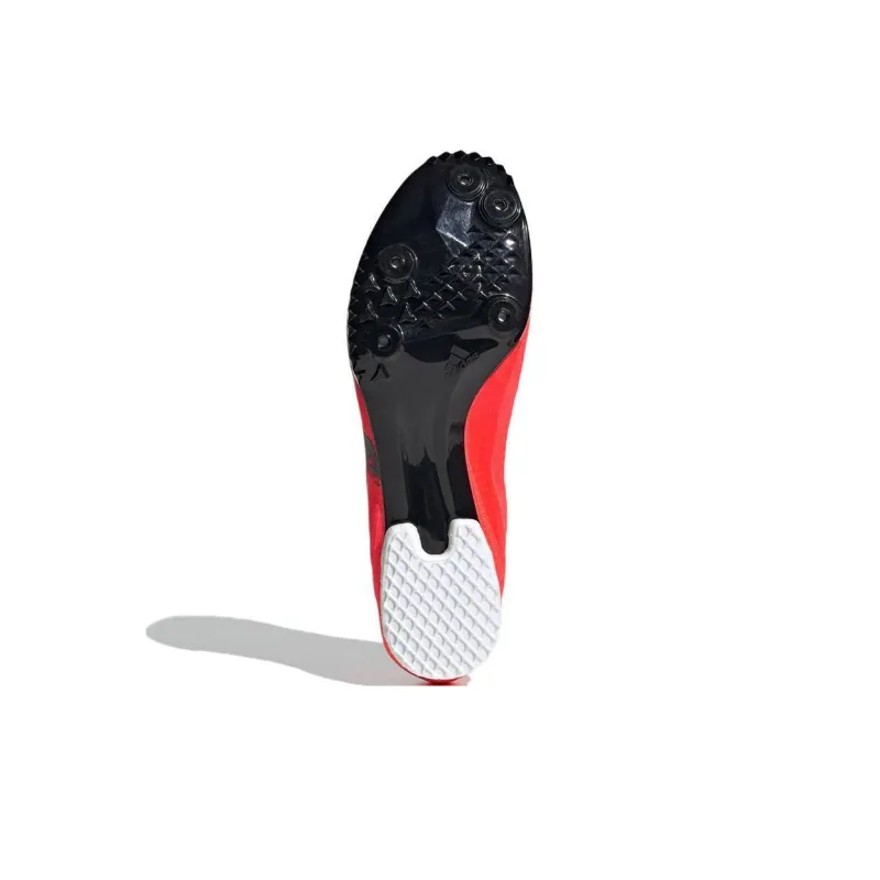 Adidas Adizero MD Cushioning Anti-Slip And Wear-Resistant Low-Top Sprint Running Shoes Unisex Red-4