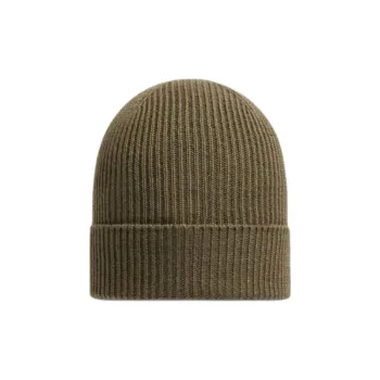 Moncler Logo patch Ribbed Beanie