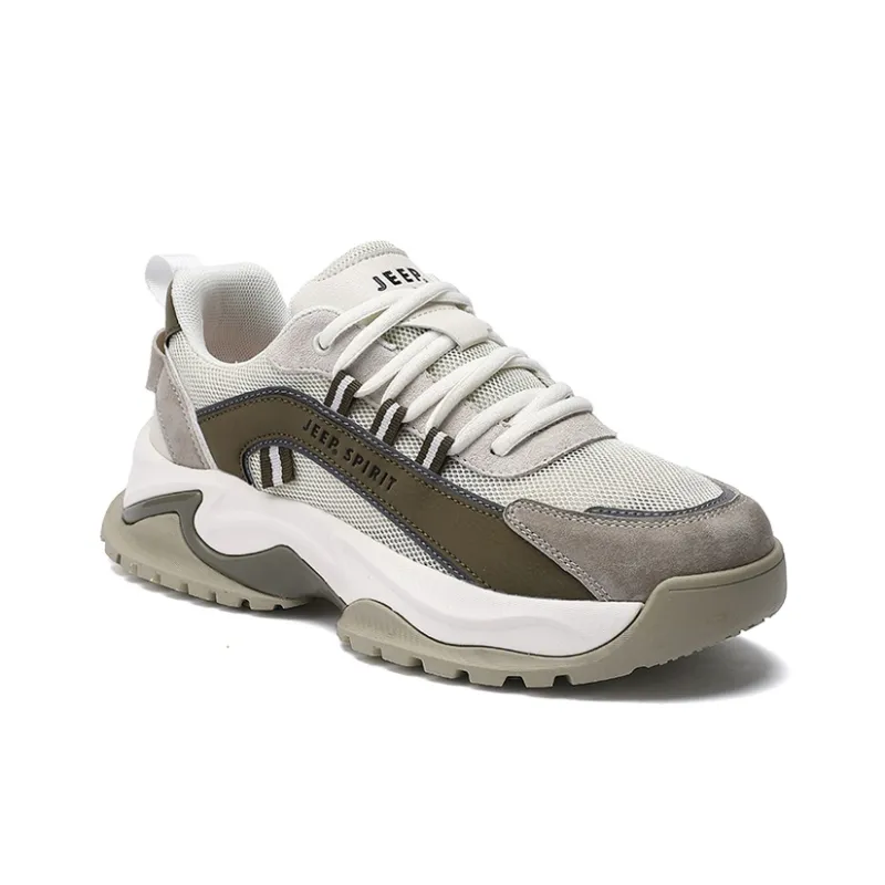 JEEP SPIRIT Anti-Slip And Wear-Resistant Breathable Low-Top Casual Shoes Men's-43