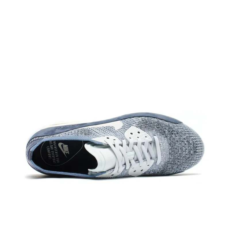 Nike Air Max 90 Ultra 20 Flyknit 'Grey White' Women's-3