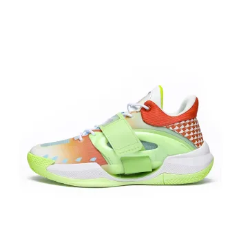 Kinglake Cushioning Height Increase Mid Top Basketball Shoes Unisex Emerald Green