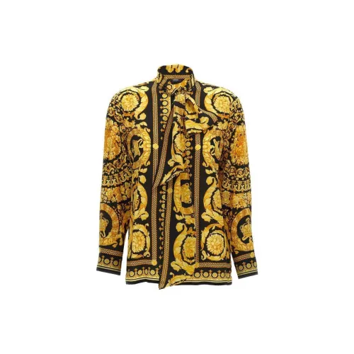 VERSACE Shirts Women's Yellow