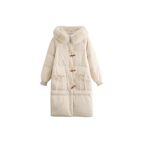 KEAB Puffer Jackets Women's Cream Apricot